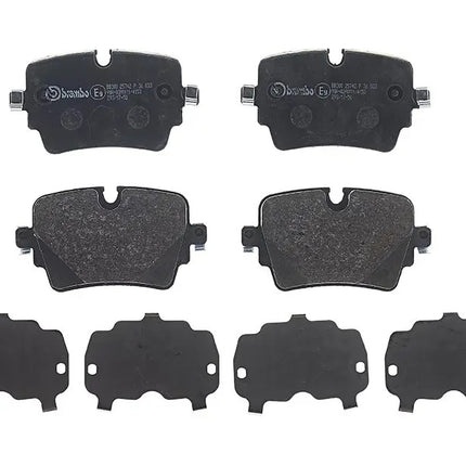 Brembo P36033 brake pads, top view