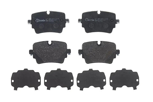 Brembo P36033 brake pads, top view