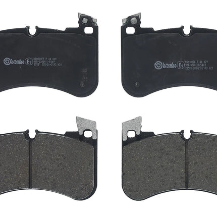 Brembo P44029 brake pads, top view