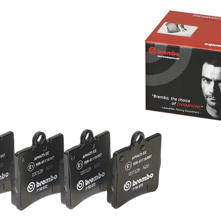 Brembo P50072 rear brake pads with box
