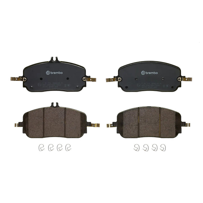 Brembo P50174 brake pads, top view