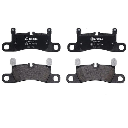 Brembo P65030 brake pads, top view