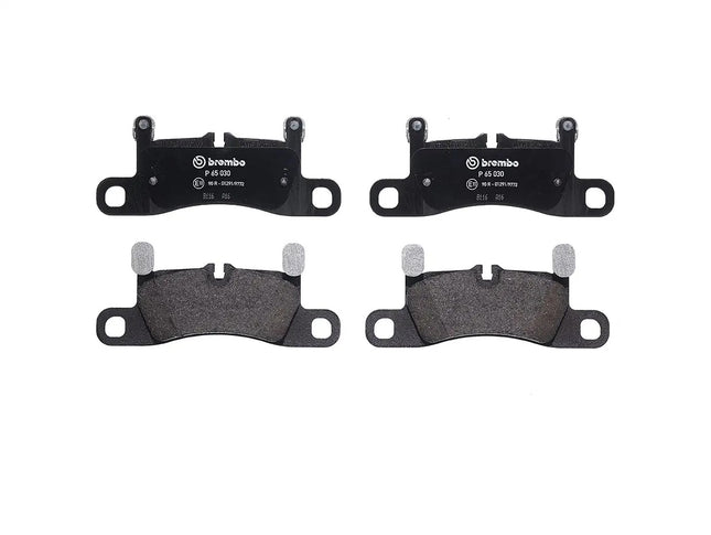 Brembo P65030 brake pads, top view