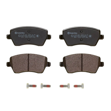 Brembo P68033 brake pads, top view