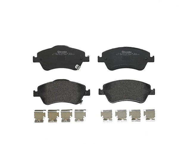 Brembo P83079 brake pads, top view