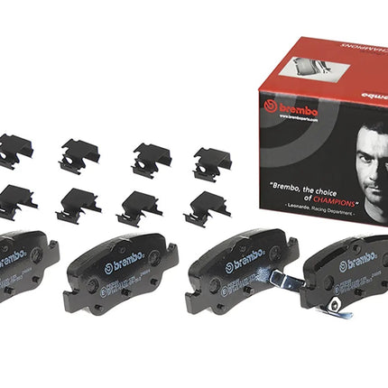 Brembo P83080 rear brake pads with box