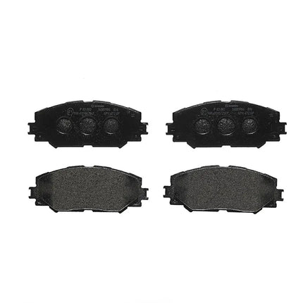Brembo P83082 brake pads, top view