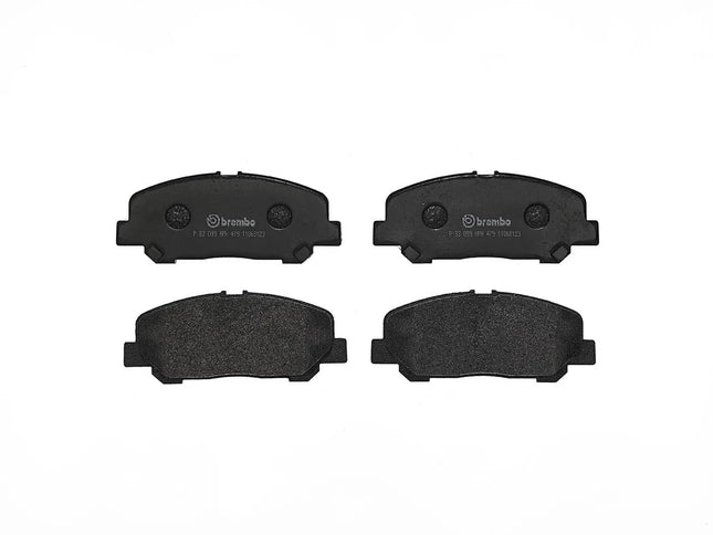 Brembo P83099 brake pads, top view