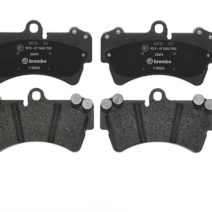 Brembo P85065 brake pads, top view