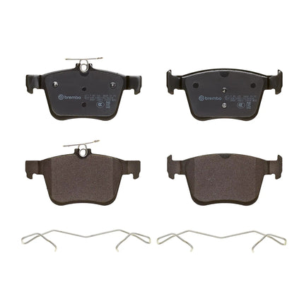 Brembo P85125 brake pads, top view
