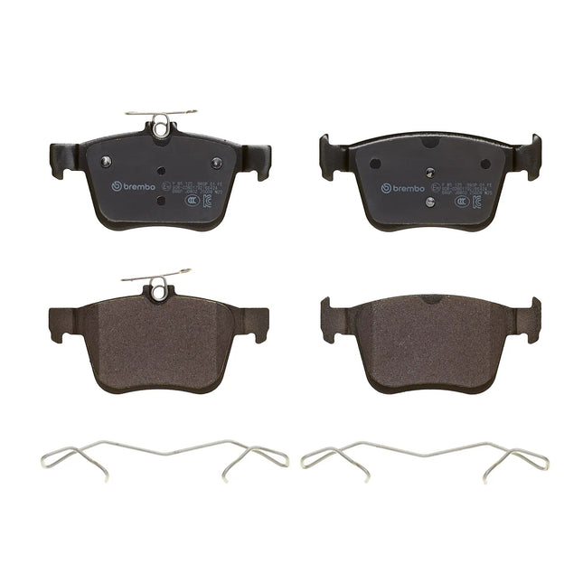 Brembo P85125 brake pads, top view