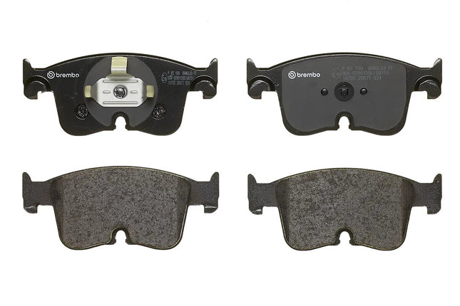 Brembo P85199 brake pads, top view