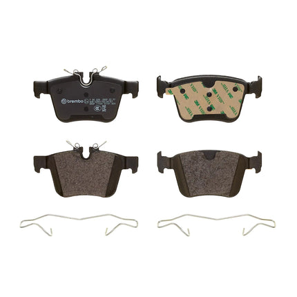 Brembo P86029 brake pads, top view