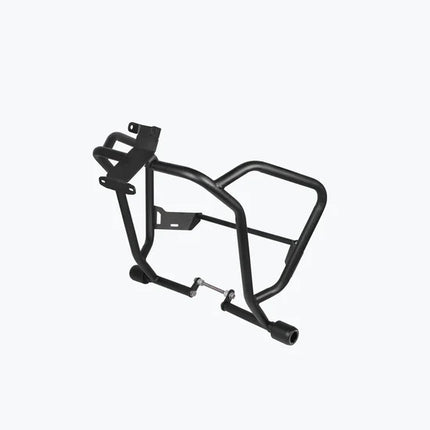 Honda CB200X NX200 X Adrinex Crash Guard with Slider – Black Mild Steel Motorcycle Engine Protection Frame
