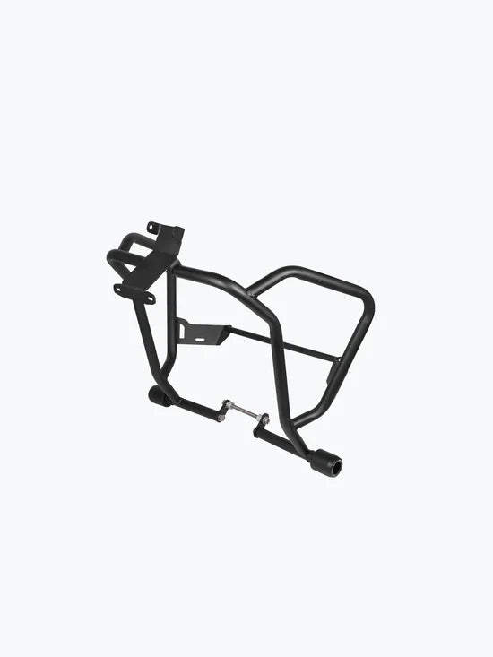 Honda CB200X NX200 X Adrinex Crash Guard with Slider – Black Mild Steel Motorcycle Engine Protection Frame