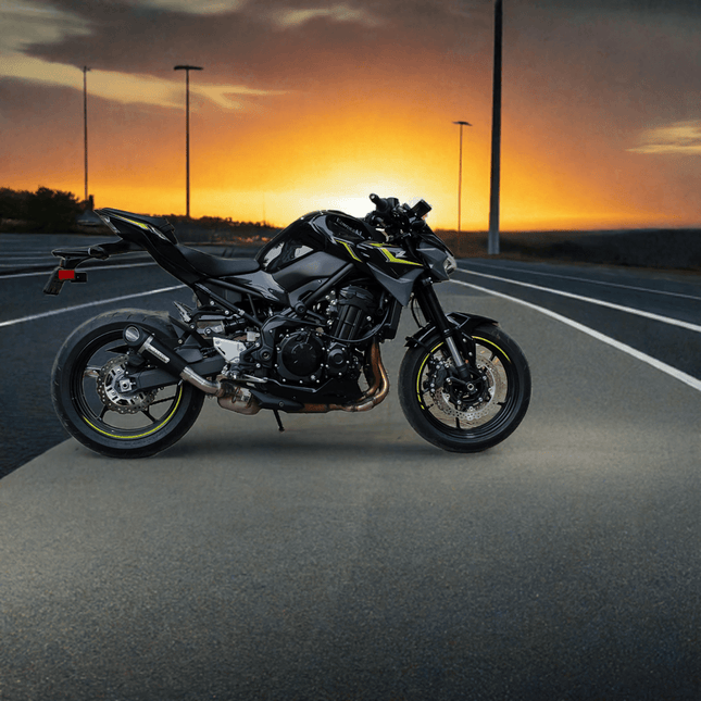 Barrel Outlaw V2 Exhaust for Kawasaki Z900 with Link Pipe - image 2