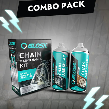 Glosil chain maintenance kit box packaging