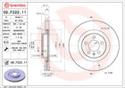 Brembo 09F22211 Front Brake Disc - official Brembo product image