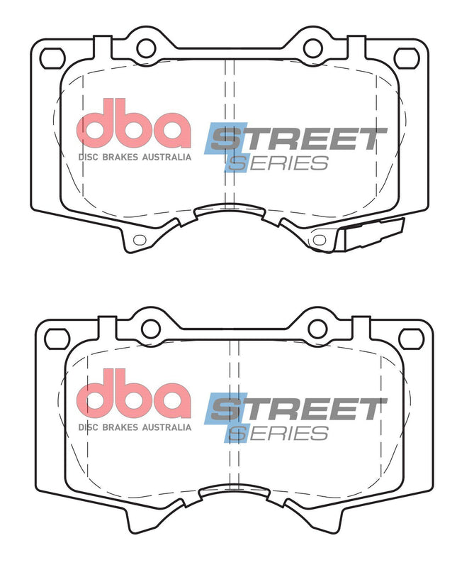 DBA DB1482SS Street Series brake pads
