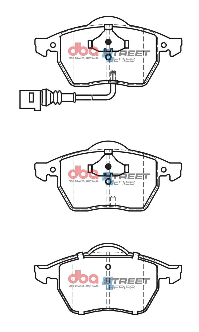 DBA DB1492SS Street Series brake pads