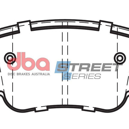 DBA DB15009SS Street Series brake pads