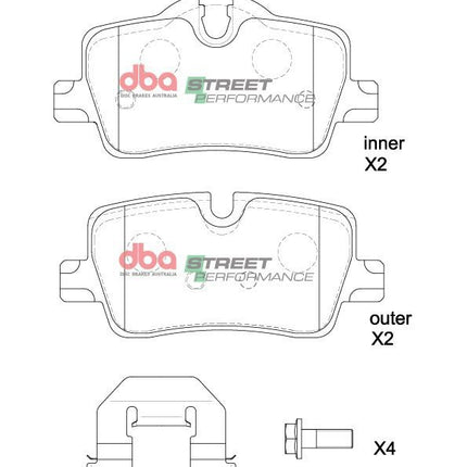 DBA DB15191SP Street Performance brake pads
