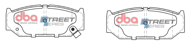 DBA DB1818SS Street Series brake pads