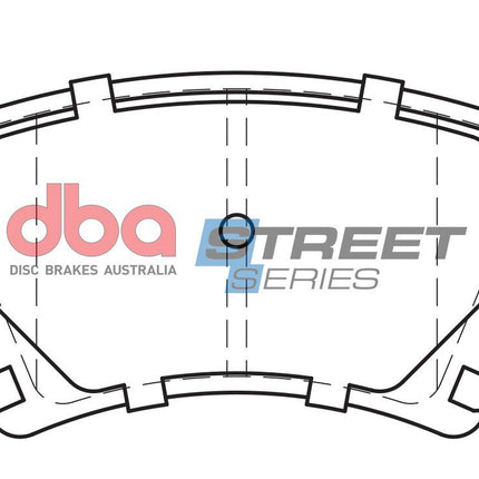 DBA DB1865SS Street Series brake pads