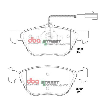 DBA DB2037SP Street Performance brake pads