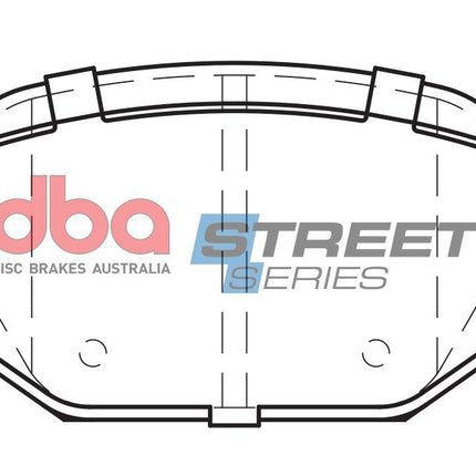 DBA DB2039SS Street Series brake pads