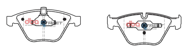 DBA DB2187SS Street Series brake pads