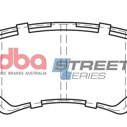 DBA DB2234SS Street Series brake pads