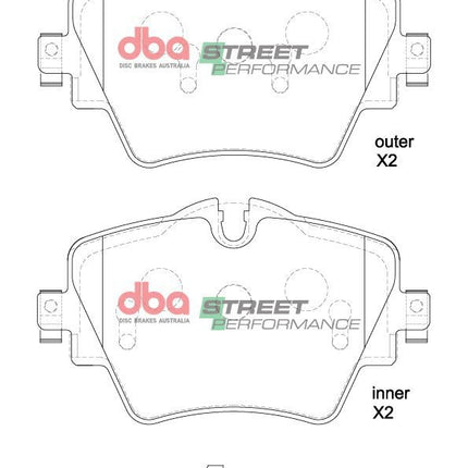 DBA DB2377SP Street Performance brake pads