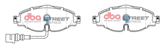 DBA DB2383SS Street Series brake pads