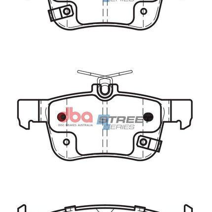 DBA DB2429SS Street Series brake pads