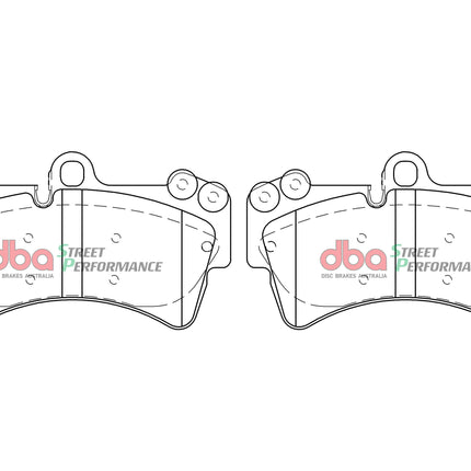 DBA DB7878SP Street Performance brake pads