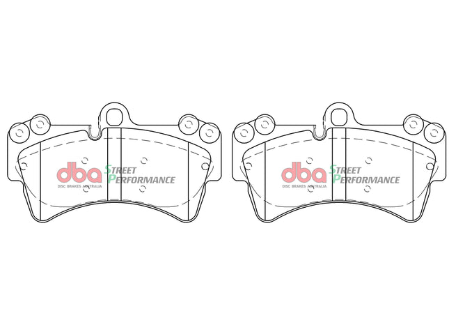 DBA DB7878SP Street Performance brake pads