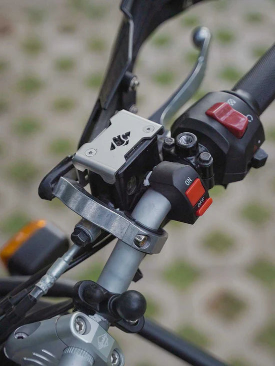 LCB Front Brake Fluid Cap for Royal Enfield Himalayan – Stainless Steel Reservoir Cover