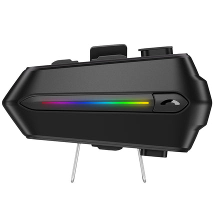 Edyell C5S Motorcycle Bluetooth Earphones with RGB Strip