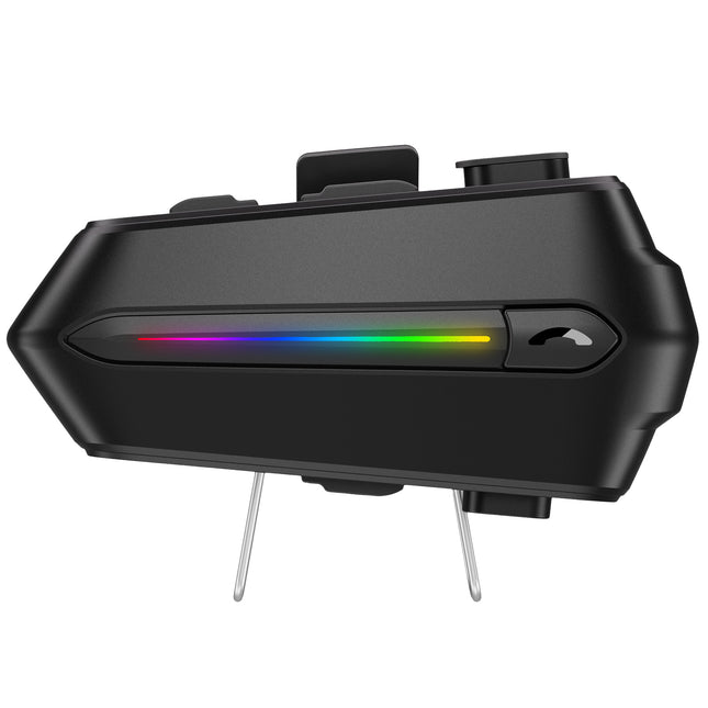 Edyell C5S Motorcycle Bluetooth Earphones with RGB Strip