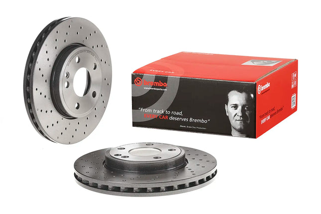 Brembo 09B43651 Front Brake Disc - official Brembo product image