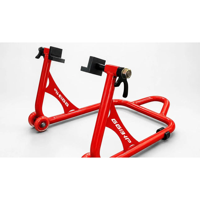 66BHP X-Lift universal 2-in-1 motorcycle paddock stand