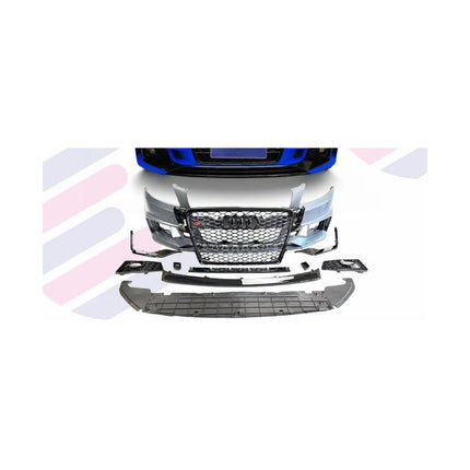 Audi A4 B8 RS4 conversion front bumper kit components