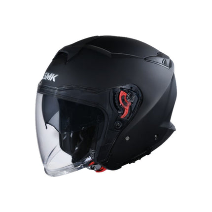 SMK GTJ Open Face Helmet - MA200 - Matt Black