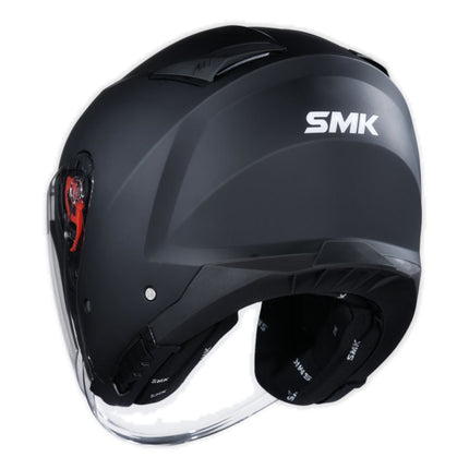 SMK GTJ Open Face Helmet - rear view