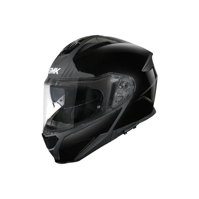 SMK Gullwing Modular Flip-Up Helmet - GL200 - Gloss Black