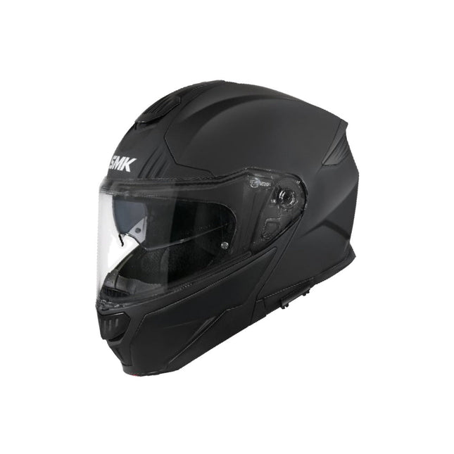 SMK Gullwing Modular Flip-Up Helmet - MA200 - Matt Black