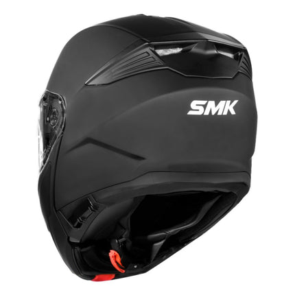SMK Gullwing Modular Flip-Up Helmet - rear view