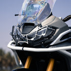 Mototorque Honey Comb Head Light Grill for TVS Apache RTX 300 front headlamp protection