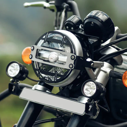 Legundary (LCB) Super Meteor 650 Cosmic Headlight Grill for Royal Enfield Super Meteor 650.